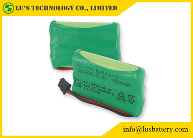 Подгонянный блок батарей нимх батареи 3,6 в 800мах телефона ААА батарей цвета НИМХ перезаряжаемые
