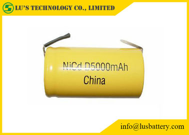 Батарея размера д 5000мах батареи большой емкости никелькадмиевая перезаряжаемые