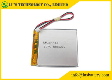Батарея по ли перезаряжаемые батареи 800мах 3.7в полимера лития батареи ПЛ354453 ЛП354453 3,7 в 800мах