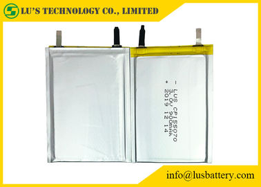 батарея Кп155070 3.0В 900мАх Ли-МнО2 Не-перезаряжаемые утончает батареи КП155070 пакета 3в клетки тонкие