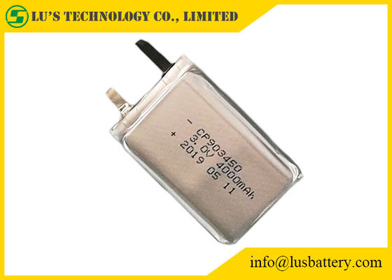 Клетка лития батареи лития 4000mah Limno2 CP903450 не перезаряжаемые 3.0v тонкая