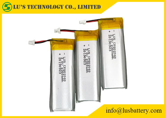батарея 10mA призменное CP802060 3.0V 2300mah ультра тонкая для гражданского лица RFID