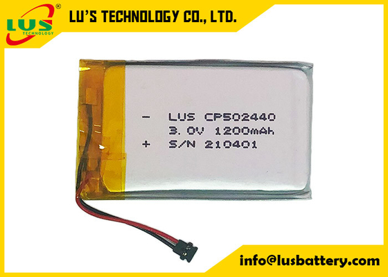 батарея CP502440 лития Mno2 3.0V 1200mAh для продуктов RTLS