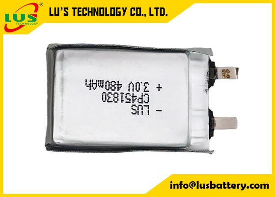 батарея 451830 полимера батареи CP451830 3v Li-MnO2 не перезаряжаемые для умных окон