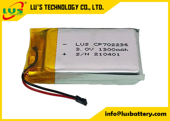 Батарея 1300мах 3.0В марганца лития КП702236 ультра тонкая для Трекабле умного ярлыка
