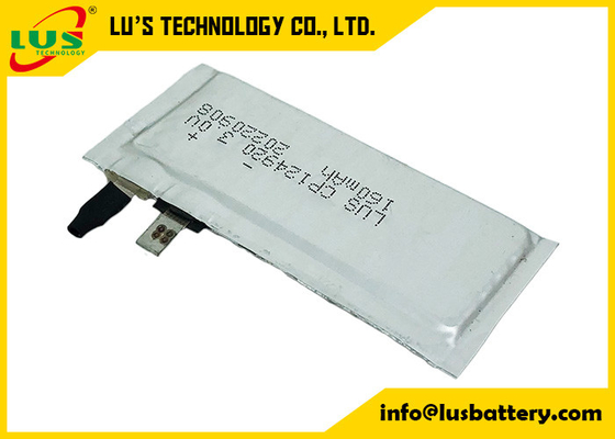 Батарея лития гибкое 3V CP124920 LiMnO2 клетка 160 Mah супер тонкая для шлема безопасности