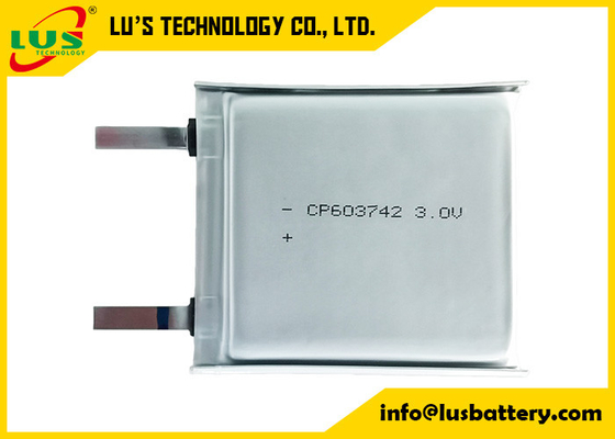 CP603742 мини плоская батарея 2400mAh мягко упаковала батарею LiMnO2 для умного снабжения