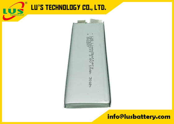 Батарея клетки 3V 10000mAh CP8040112 Li MnO2 мешка лития CP7839109