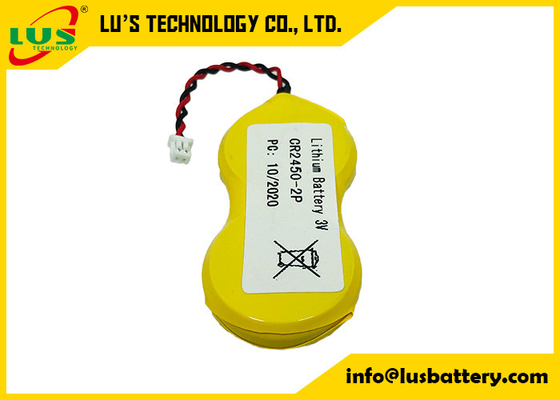 Батарея клетки кнопки лития CR2450 CR2450 3v CMOS для дистанционного управления