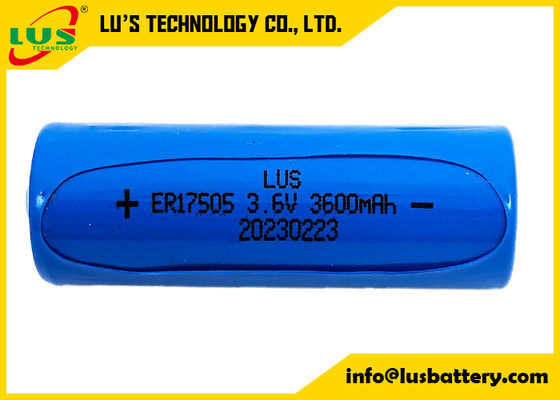 ER17505 Размер A 3.6V 3.6Ah Неперезаряжаемая батарея