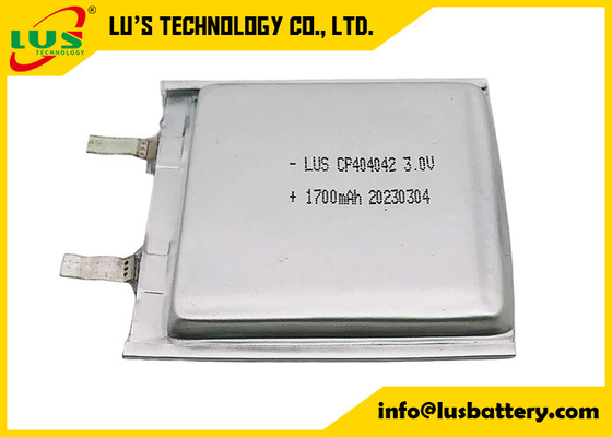 3В литийная батарея Ultra Slim Batteires 1700mAh CP404040 литийная металлическая батарея в мягкой упаковке