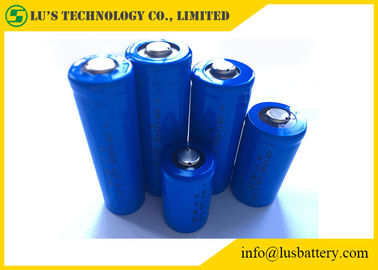 Батарея голубых/желтого цвета цвета лития марганца двуокиси батареи 3В Ли МнО2