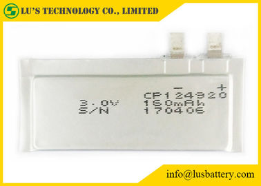 Батарея КП124920 160мАх 3.0В ультра тонкая для систем дистанционного контроля