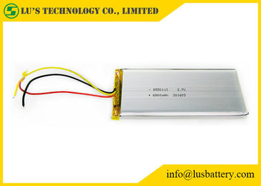 Батарея батарей 3.7в иона батареи 6800мах ЛП9550110 ЛИ полимера лития большой емкости перезаряжаемые