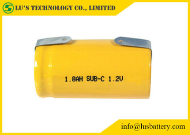 Тип клетки заряжателя никелькадмиевой батареи NICD SC1800mah 1.2V цилиндрический
