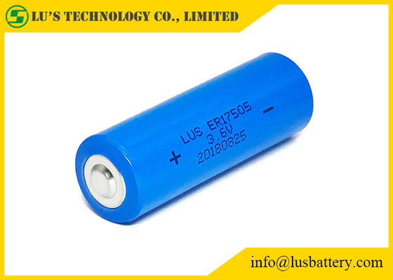 батареи размера Lisocl2 батареи лития ER17500 3.6V 3400mah Li Socl2 a