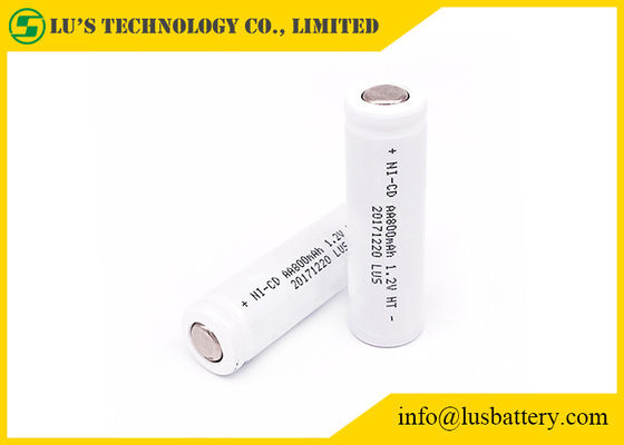 Клетка PVC 1.2v батареи AA 800mah 1.2v NICD никелькадмиевая перезаряжаемые