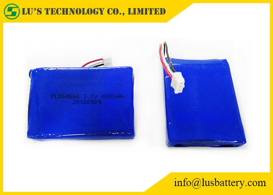 Батарея лития полимера батареи 4ah 1S2P иона LP064560 4000mah 3.7v Li
