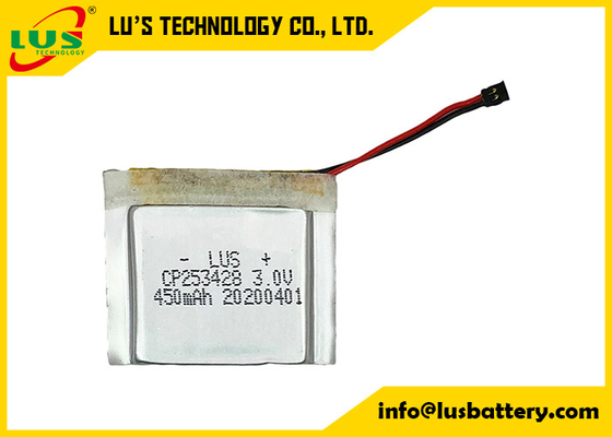 Вольт 450mah блока батарей CP253428 3,0 полимера RFID Li для бирки впрыски