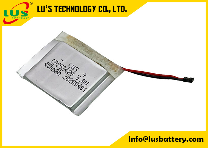 Плоское тонкое CP253428 с клеткой иона лития вольта 450mah соединителя 3 не перезаряжаемые