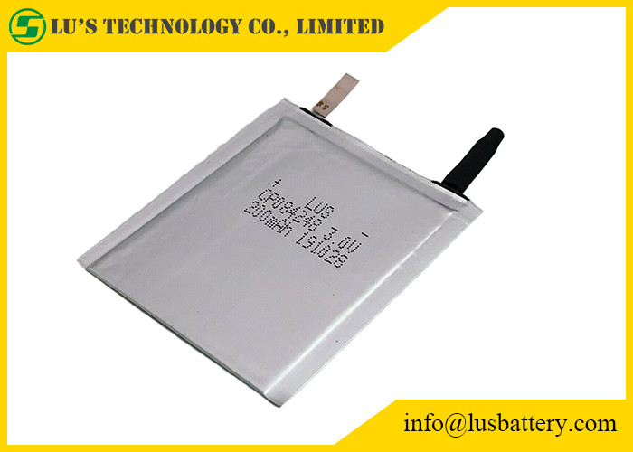 Батарея 3.0v 200mah CP084248 марганца лития гибкой упаковки для Trackable умного ярлыка