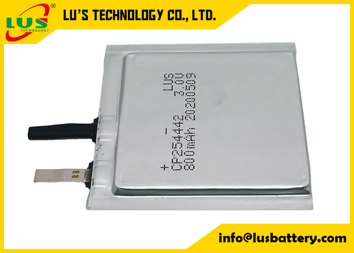 Ультра тонкая батарея батареи CP254442 800mah Lipo 3.0V LiMnO2 для прибора замка RFID