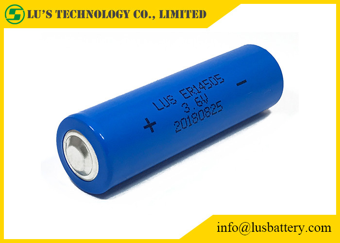 Спиральная батарея хлорида Thionyl лития батареи лития v 2400mah клетки ER14505 AA 3,6
