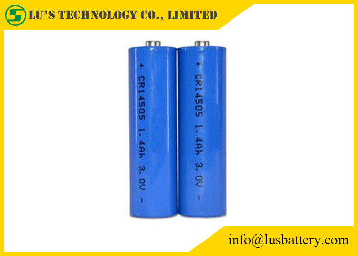 Клетка Li Mno2 Cr 14505 не перезаряжаемые батарей 3v Cmos Cr14505 Aa резервные цилиндрическая