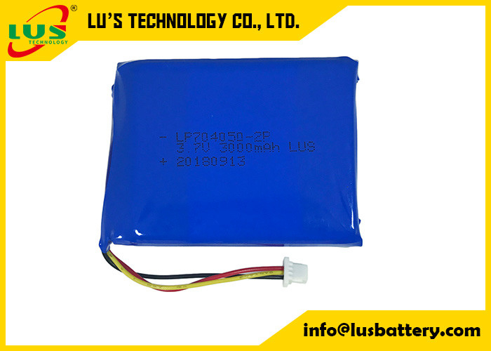 Блок батарей 3000mah PL704050-2P Li-полимера 1600mAh 3.7V Lipo для светов шкафа