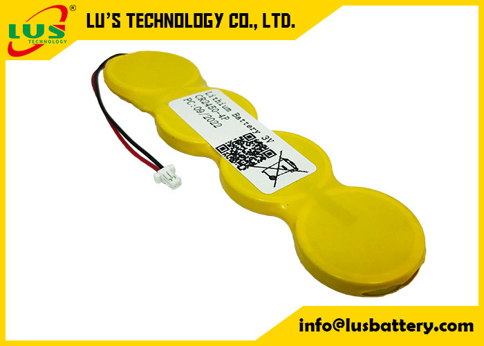 Батарея клетки IMOS 1P2-A1 монетки батареи 2400mah CR2450 4P кнопки лития OEM 3V
