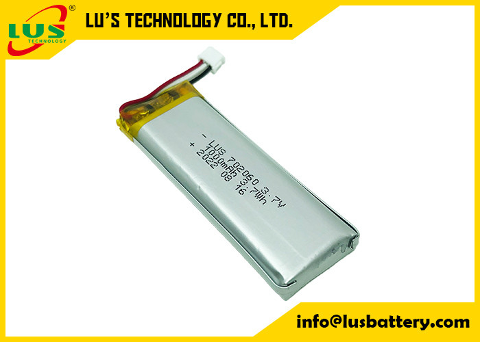 Высокотемпературный литий-ионный аккумулятор батареи 3.7V LP702060 1000mah Li поли для отслежывателя автомобиля