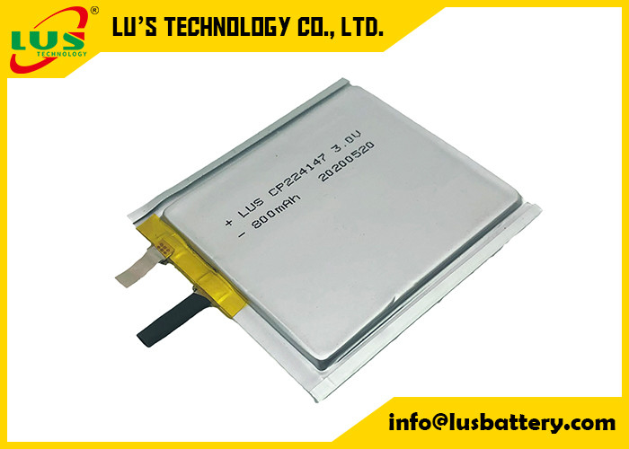 батареи 800mah 3.0V Li MnO2 ультра утончают фильм CP224147 CP224248 CP244550 CP254550 CP244649