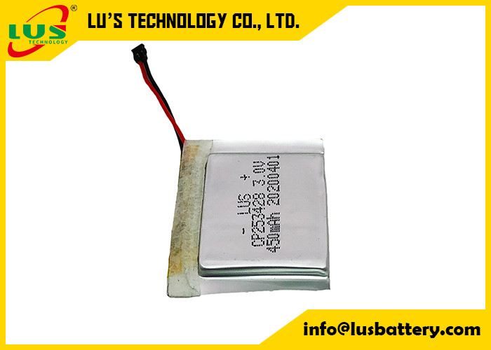 Подгонянная батарея вольта 450mah основная Li батареи CP253428 3,0 клетки мешка Limno2 для бирки