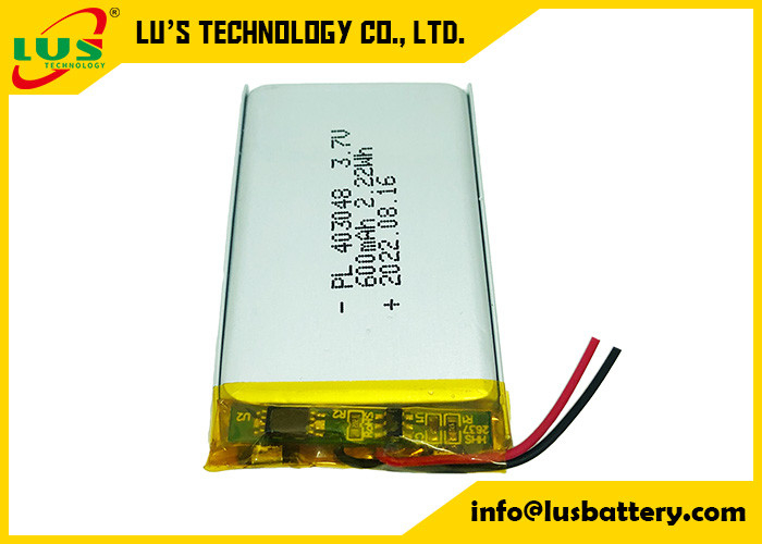 батарея Lipo батареи 600mah 3.7v 303450 для умной лампы LP403048 LP303065 заполнения