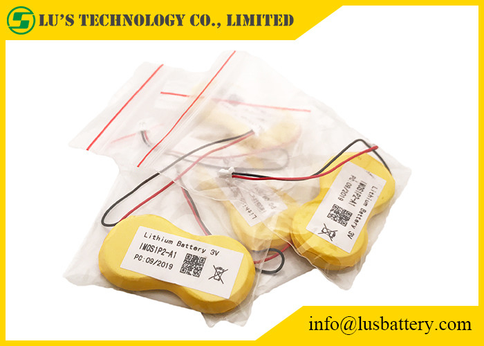 Батарея лития 1200mah IMOS 2P CR2450 3V с 51021 e 35mm для Signage цифров