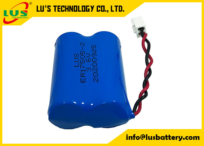 батарея лития ER17505 блока батарей хлорида Thionyl лития 3.6v 6800mah не перезаряжаемые