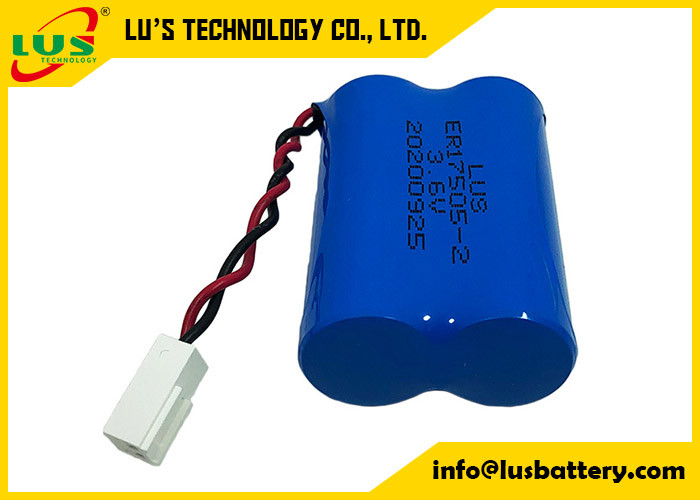 батарея лития ER17505 блока батарей хлорида Thionyl лития 3.6v 6800mah не перезаряжаемые