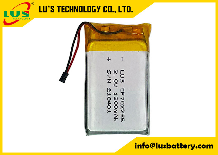 CP702236 ультра тонкая батарея Limno2 3.0V батареи 1300mah гибкая для решения IOT