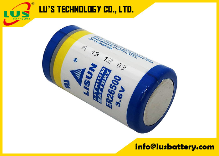 батарея 9000MAh ER26500 хлорида Thionyl лития размера 26500 3.6V c