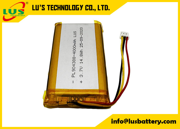 Литий-полимерная батарея 3.7В 4000mAh LP904388 14.8Wh 3.7В 4000mAh Литий-ионная батарея 904388