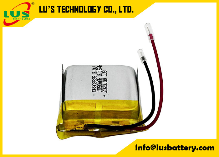 Cp902525 3.0v 1050mah Лимно2 мягкая батарея CP952525 3.0V Лимно2 батарея Pouch Cell тип