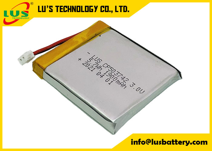 CP503742 3V 1900mAh Специализированная тонкоклеточная литийная батарея 3 вольт Плоская литийная батарея 3V CP503742