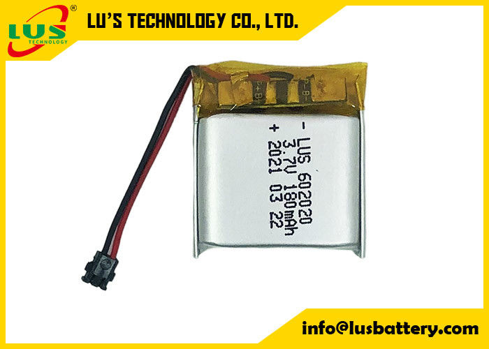 3.7V 180mAh Липополимерная аккумуляторная батарея LP602020 литийная батарея 180mah 3.6V батарея