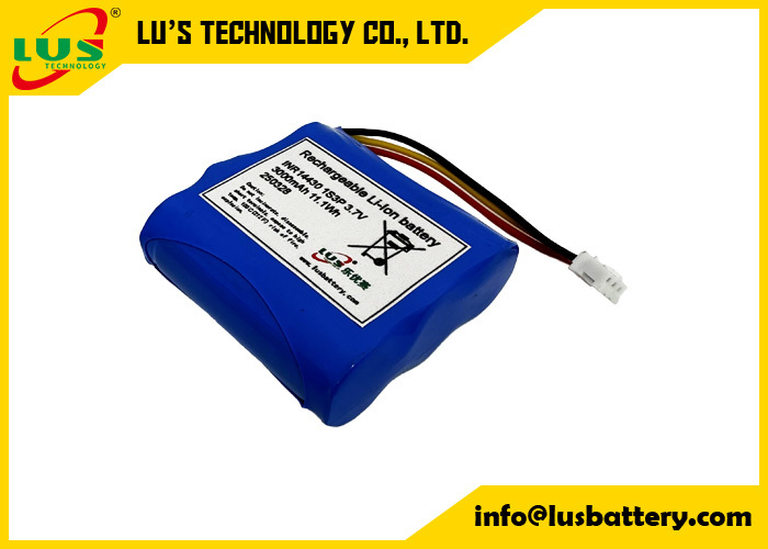 3.7V 3000mah перезаряжаемая батарея 14430 1S3P литий-ионный аккумулятор 3.6вольт батарея OEM
