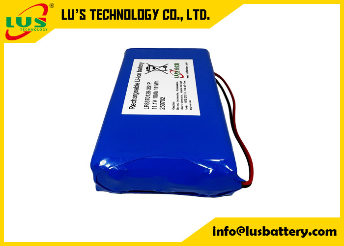 3.7V 10000mAh Литий полимерный аккумулятор LP8870129 на заказ 3S1P липоаккумулятор 11,1 вольт 10AH