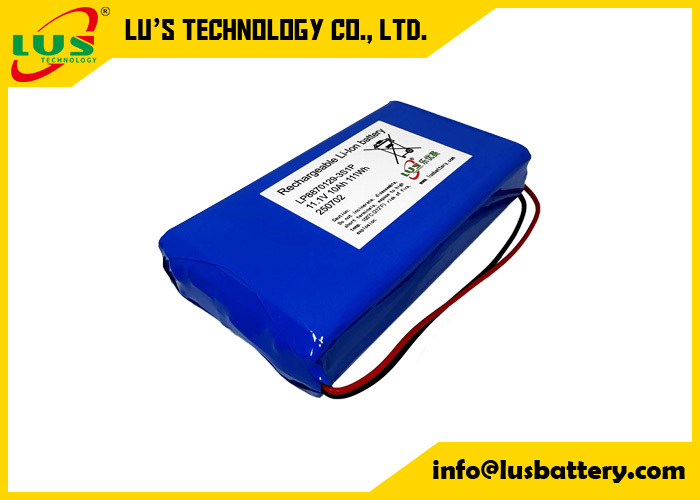 3.7V 10000mAh Литий полимерный аккумулятор LP8870129 на заказ 3S1P липоаккумулятор 11,1 вольт 10AH