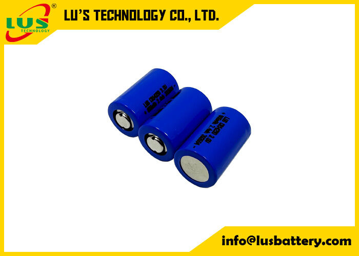 PLC lithium battery 3.0 volt 800mah li-mno2 cylindrical battery CR14250 non rechargaeble cell