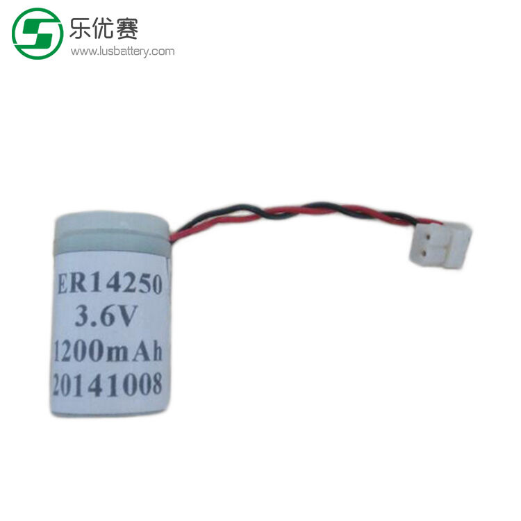 Multi главная ячейка батареи лития 3.6V функции 1/2 AA ER14250M устранимая 0.75ah 750mah 3.6v