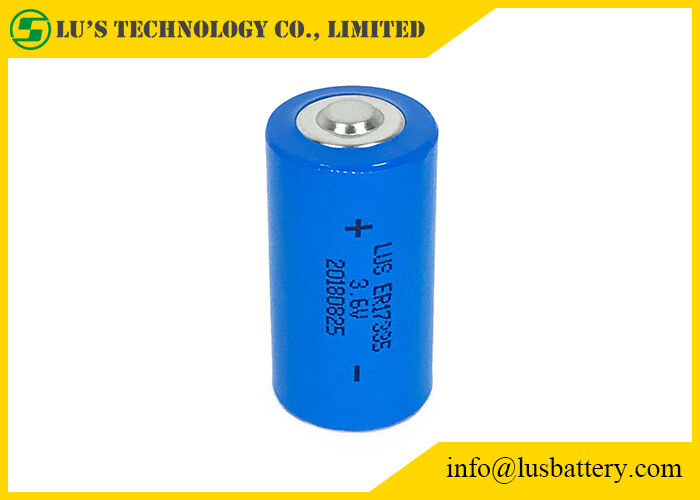 Общего назначения измеряя хранение ER17335 1900mah 3.6V клетки 30C хлорида Thionyl лития