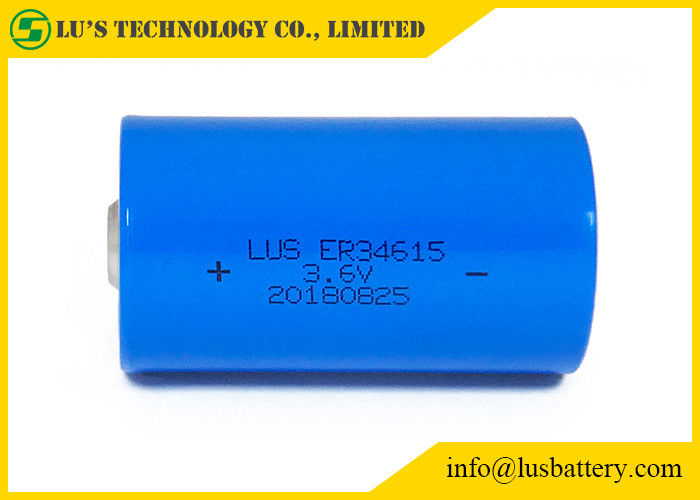 батарея размера d Lisocl2 батареи хлорида Thionyl лития 3.6V 13.0Ah общего назначения измеряя